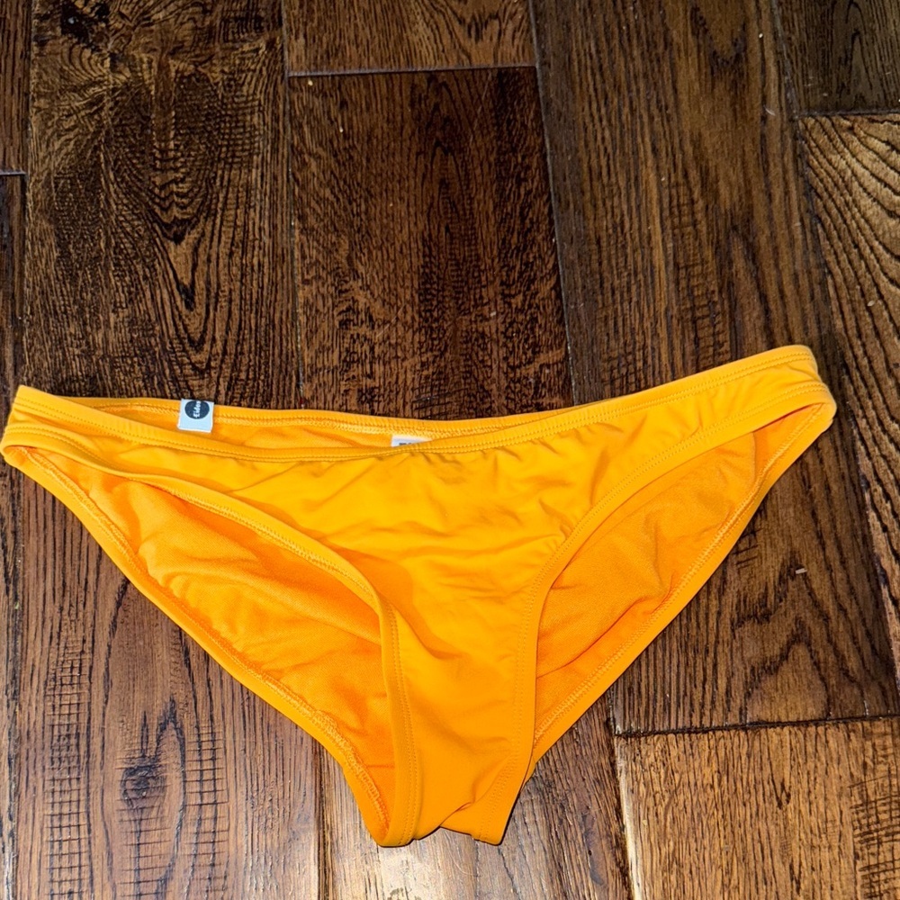 EIDON Bright Orange Bikini Bottom Size Small